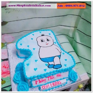Bánh Sinh Nhật Chữ Cái & Số - RP63